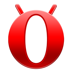 Opera Mini Android Icon 256x256 png